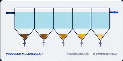 Diagrama do processo multicelular do DDM-ÍSTRIA